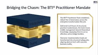 System Mapping & Alignment: Structuring the 8-Hour BTI® Practitioner Pathway | BTI® Series Ep. 5