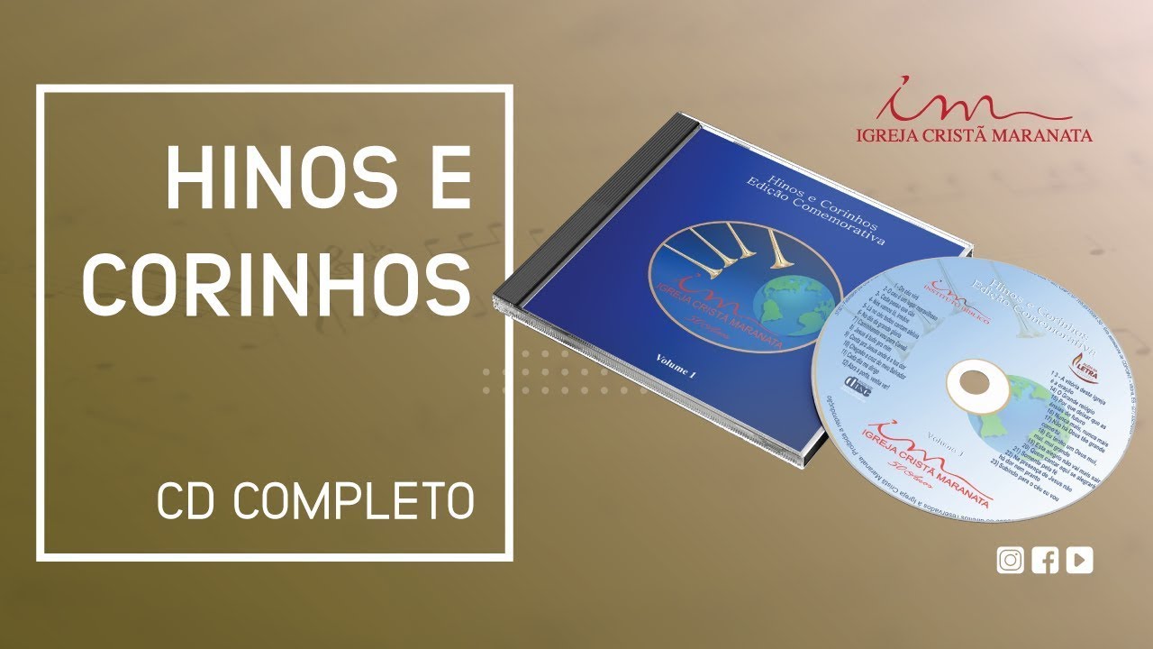 Hinos e Corinhos CD Completo Igreja Cristã Maranata YouTube