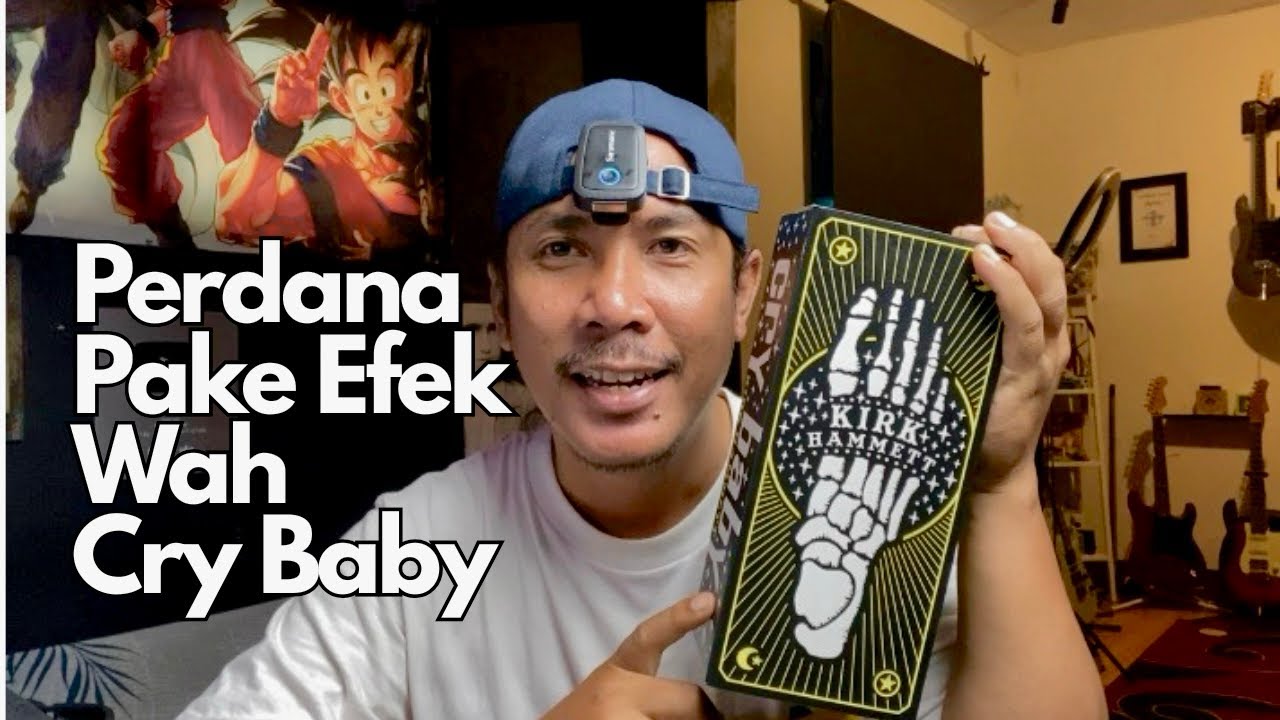 Unboxing and Review: Kirk Hammett Cry Baby Wah Pedal - Jim Dunlop