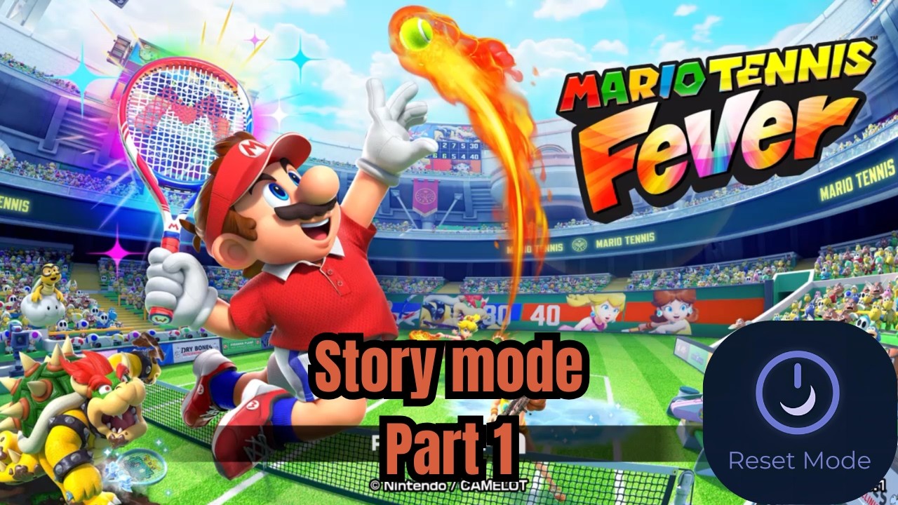Mario Tennis Fever Story Part 1 No Commentary