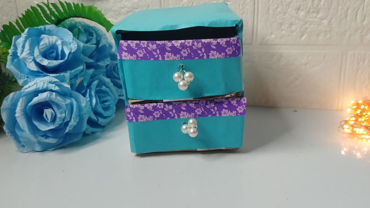 DIY Mini Drawer With Cardboard ✨