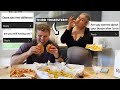 HONEST PREGNANCY MUKBANG Q&A | James and Carys