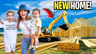 We Are BUILDING a NEW HOME!!! (DREAM COME TRUE) 😱 | The Royalty Family