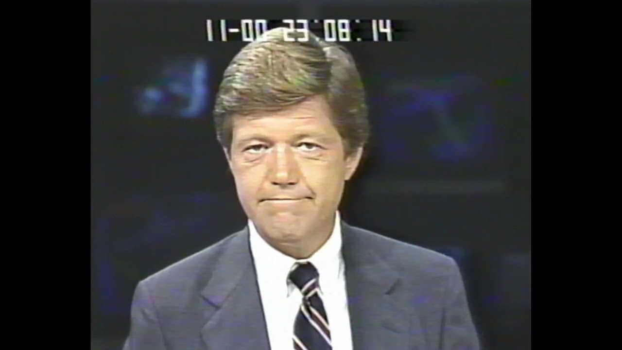 WXFL-TV 11PM News 11/1/1986 UNCUT MASTER