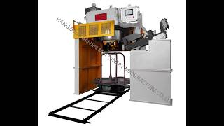 Inverted Wire Drawing Machine Working in Customer's Factory for Fastener Production