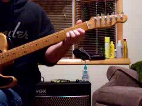 Me playing "The Nervous Breakdown" By Brad Paisley