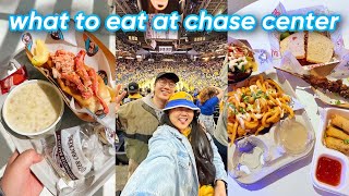 what i ate at a warriors game! 🏀💙💛 chase center food tour (bbq, lobster roll, lumpia + more) screenshot 5