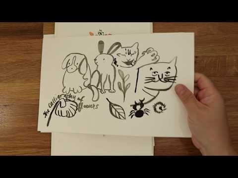 Calligraphy of Flowers Short Intro