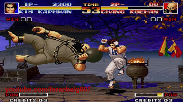 kof 94 kim kaphwan combo by faraz baig