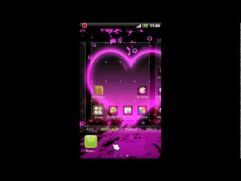 Hearts - GO Launcher Theme