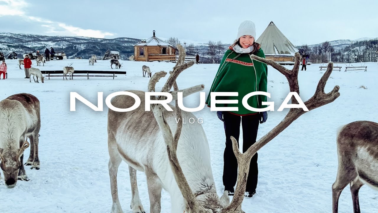 4 dias em TROMSØ na NORUEGA | AURORA BOREAL, RENAS e muita NEVE!