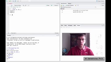 آموزش نرم افزار R - کار با Vector (قانون recycling، توابع پرکاربرد و مرتب کردن بردارها)