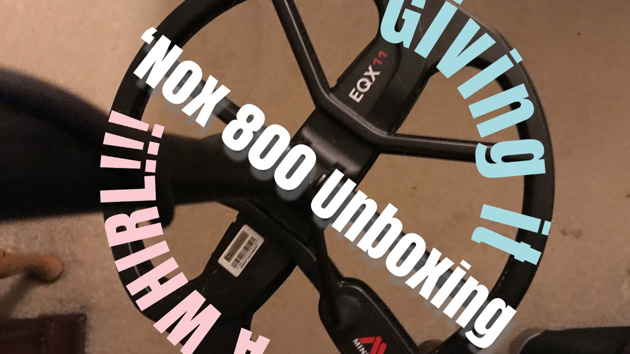 Minelab Equinox 800 UNBOXING for John Long Silver's Next Adventure!