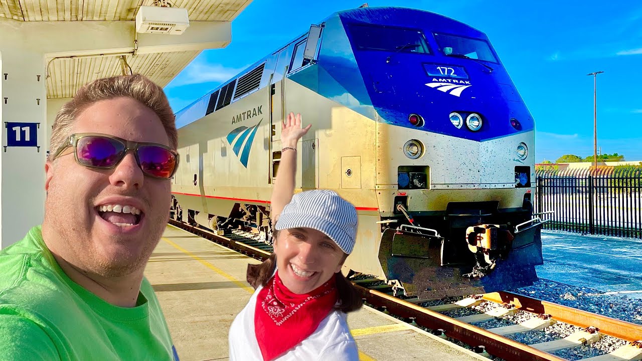 We Rode The Amtrak Silver Star Train To Board A Cruise Ship! | Travel Day To Miami!