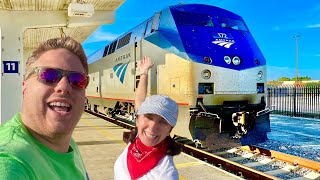 We Rode The Amtrak Silver Star Train To Board A Cruise Ship! | Travel Day To Miami!