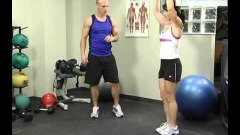 lunge curl press w db