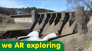 Nimrod Dam & Lake near Nimrod AR