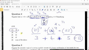 QMI1500 May June past paper Quantitative Modelling Questions & Answers covering Past Paper workings