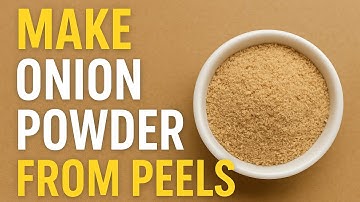 How to Make Onion Powder at Home (Easy & Natural!) 🧅✨ | KK FOOD JOURNEY | Homemade Onion powder
