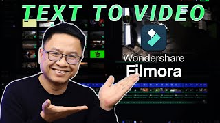 Filmora 13 Text To Video AI Tutorial For Beginners