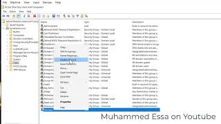 17   Microsoft  Windows Server 2019 | Disable & unlock account  Active Directory