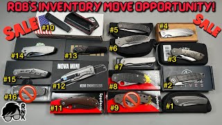 Robs Nerdy Knives Special Inventory Move Opportunity Ended