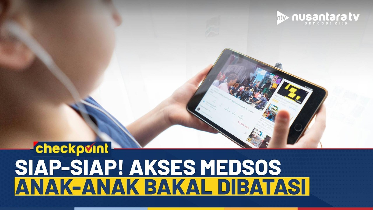 [LIVE] Ikuti Jejak Australia & Eropa, Indonesia Siap Batasi Medsos untuk Anak | NTV CHECKPOINT