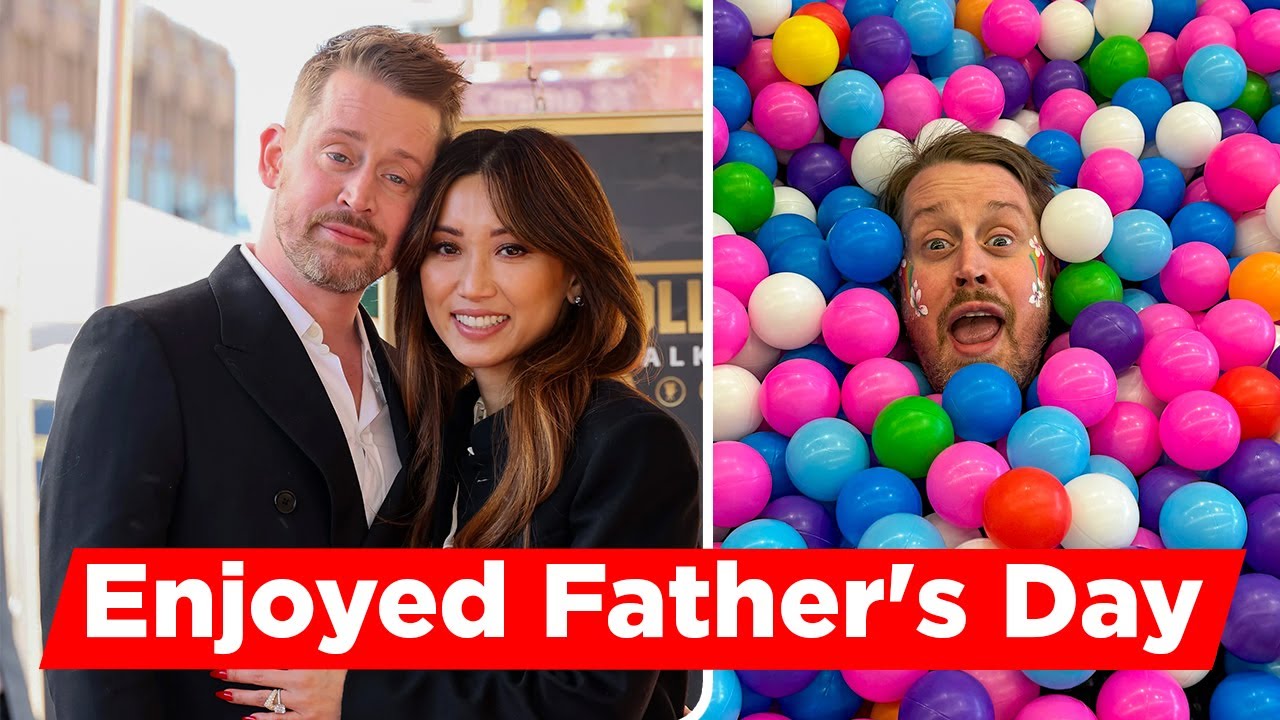 Brenda Song Celebrates Best Father's Day With Macaulay Culkin YouTube
