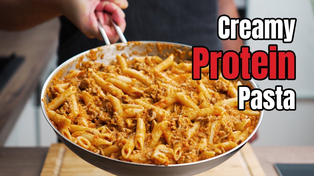 The One Trick That Makes High Protein Pasta Creamy