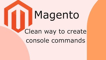 Clean way to create console commands in Magento 2