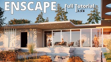 ENSCAPE For SketchUp Full Beginners Tutorial: Complete Guide