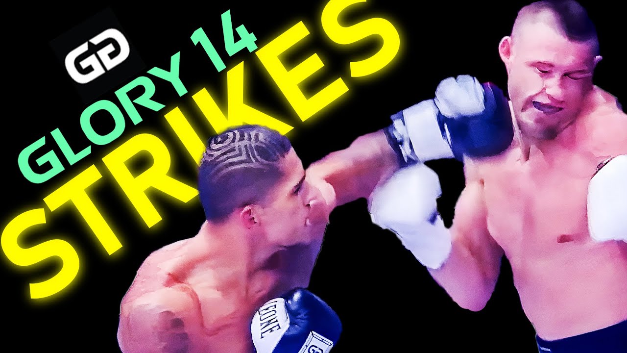Every STRIKE of Alex Pereira in GLORY 14 VS Dustin Jacoby (A.I