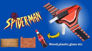 DIY Spider-Man Web Shooter Stick every Surface (wood, plastic, metal etc) very easy