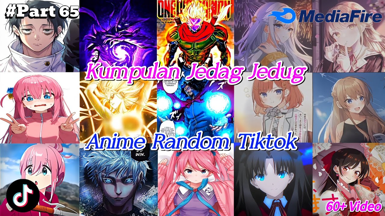 Kumpulan Jedag Jedug Anime Random Tiktok Terkeren 2025 Cocok Buat Story 🎭✨