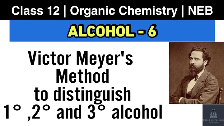 Alcohol L-6 | Victor Mayer's method to distinguish...
