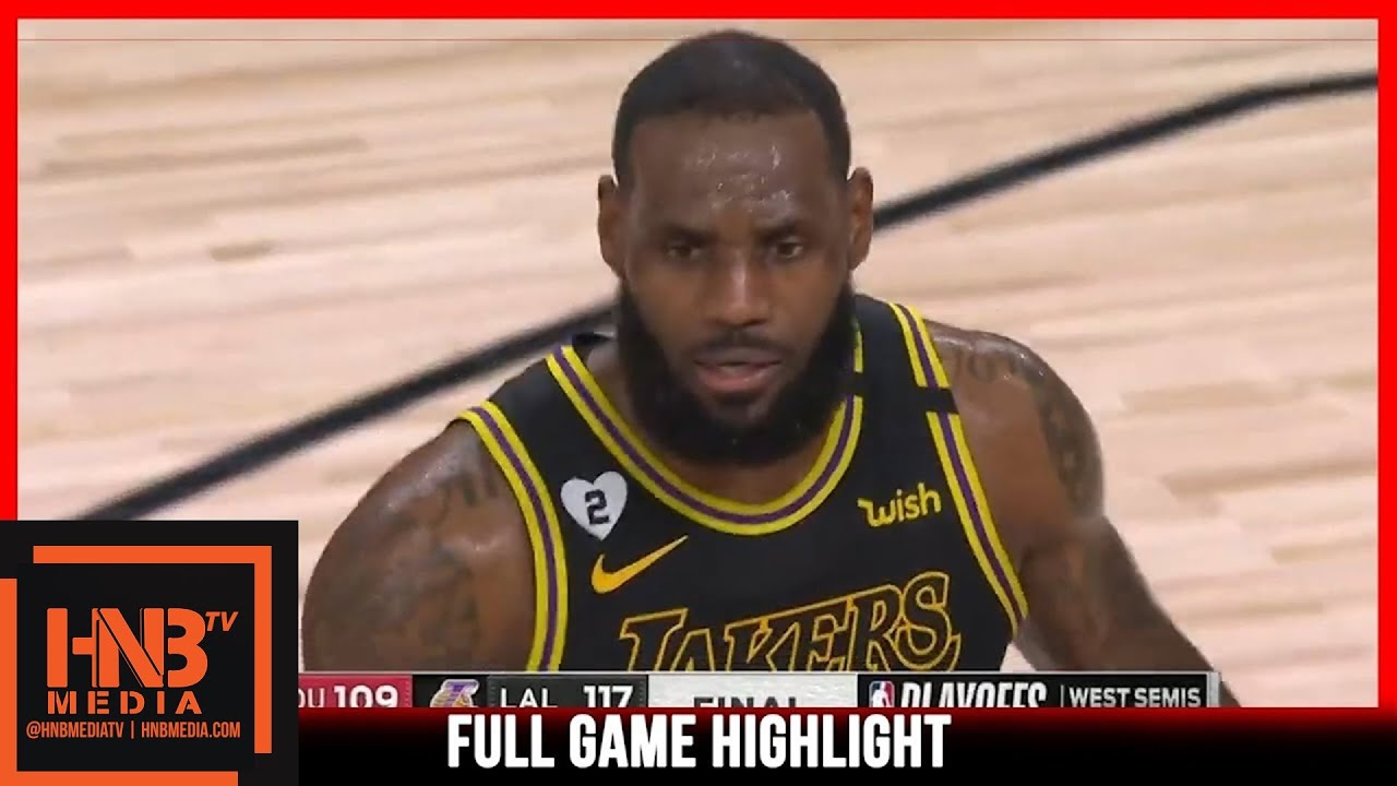 Rockets vs Lakers 9.6.20 | Game 2 | Full Highlights