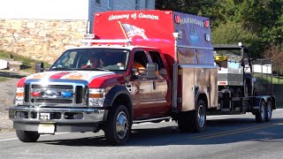 Harmony Volunteer Fire Company Special Service 23-73 & UTV 23-82 Responding