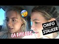 ONLINE STALKER..Not clickbait | LA VLOGS DAY 5 | SYD AND ELL