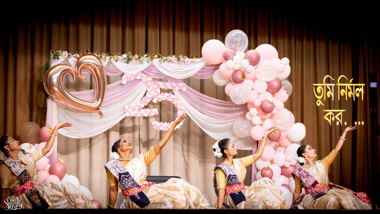 তুমি নির্মল করো | Beautiful Group Dance | Rekha & Zunayed’s 25th Anniversary Celebration