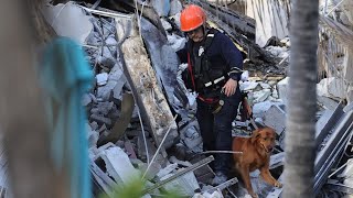 Florida leaders speak in Surfside following collapse of condo building