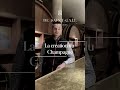 La cration du champagne