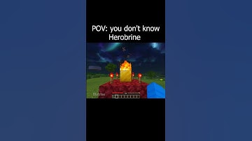 POV: Je kent Herobrine niet 💀🫡
