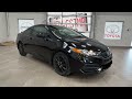 Black 2015 Honda Civic Coupe LX Review Sherwood Park Toyota