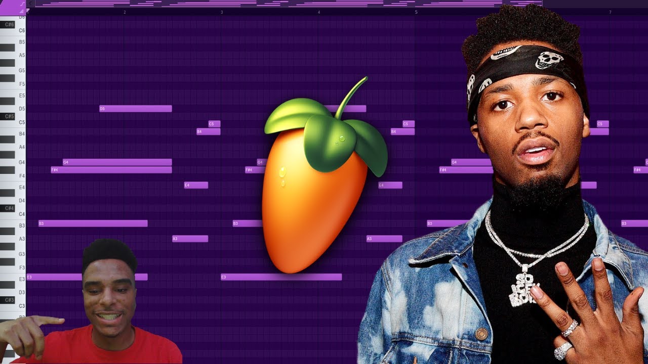 How to Make DARK Trap Melodies Using STOCK FL Studio Plug-ins - YouTube