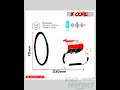 5 Core Megaphone Bull Horn| 60W Loud Siren Noise Maker w/ Handheld Mic Recording USB SD Card| Adj...