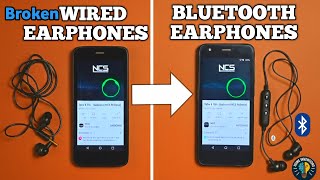 Turn Broken Wired Earphones into BLUETOOTH Wireless! (DIY Headphone Hack)