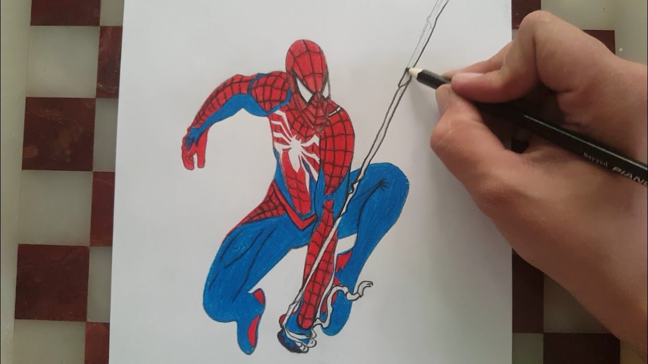 How to draw Spiderman (No way home) Easy to draw