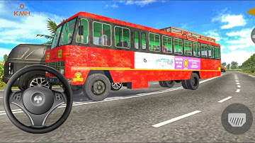 Local Public Transport Bus Driving - Indian Sleeper Bus Simulator | Bus Wala Game - Android Gameplay