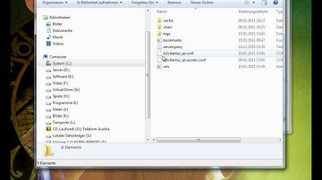 Teamspeak 3 - Export und import von Bookmarks unter Windows 7