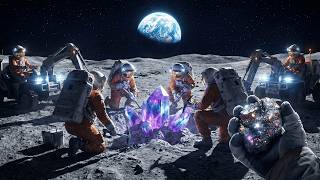 USA could mine $203B on the Moon with robots — CGI Simulation